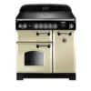 Rangemaster CLA90EICRC Freestanding Electric Range Cooker With Induction Hob - Cream -Prime Kitchen rangemaster cla90eicrc freestanding electric range cooker with induction hob cream5028683116950 02c bq