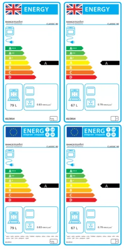 Rangemaster CLA90EICRC Freestanding Electric Range Cooker With Induction Hob - Cream -Prime Kitchen rangemaster cla90eicrc freestanding electric range cooker with induction hob cream5028683116950 EUP EN