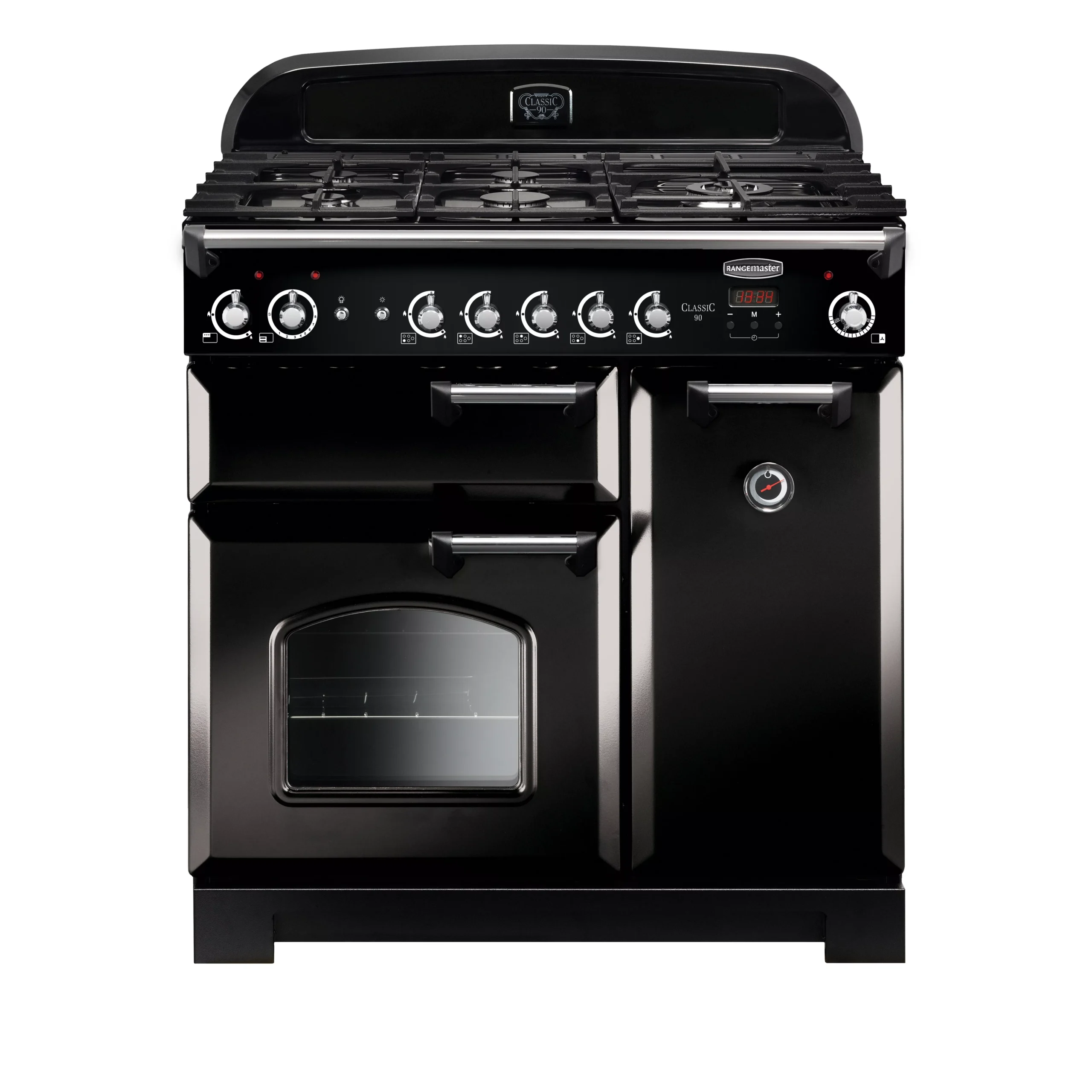 Rangemaster CLA90NGFBLC Freestanding Gas Range Cooker With Gas Hob 3 Rangemaster CLA90NGFBLC Freestanding Gas Range Cooker With Gas Hob