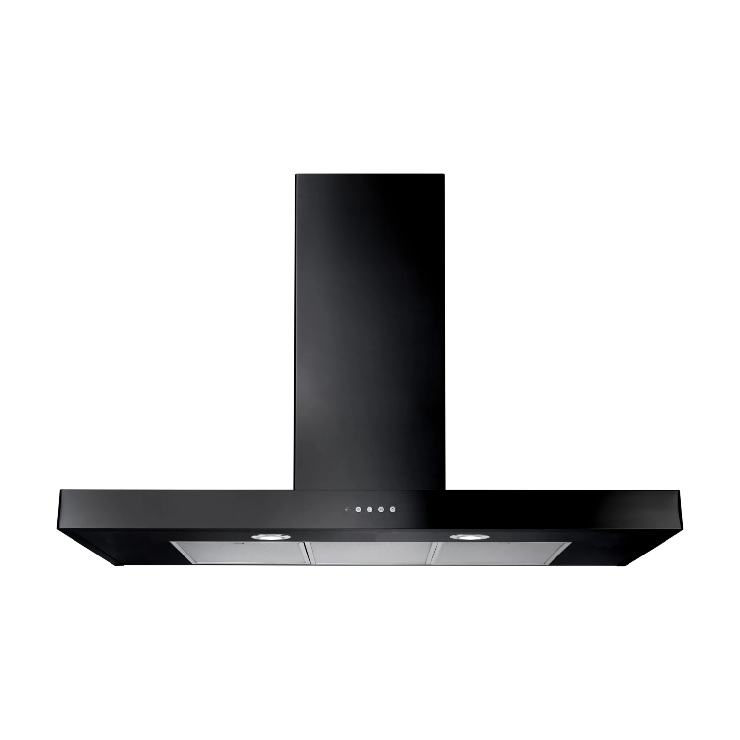 Rangemaster Flat Hood UNBHDS100BL Black Steel Chimney Cooker Hood, (W)99.8cm 3 Rangemaster Flat Hood UNBHDS100BL Black Steel Chimney Cooker Hood, (W)99.8cm