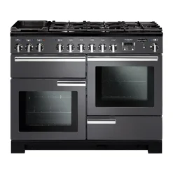 Rangemaster PDL110DFFSLC Freestanding Electric Range Cooker With Gas Hob