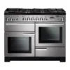 Rangemaster PDL110DFFSS/C Freestanding Electric Range Cooker With Gas Hob