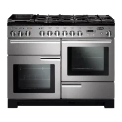 Rangemaster PDL110DFFSS/C Freestanding Electric Range Cooker With Gas Hob