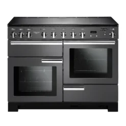 Rangemaster PDL110EISLC Freestanding Electric Range Cooker With Induction Hob