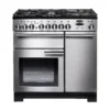 Rangemaster PDL90DFFSS/C Freestanding Electric Range Cooker With Gas Hob -Prime Kitchen rangemaster pdl90dffss c freestanding electric range cooker with gas hob5028683097594 02c bq