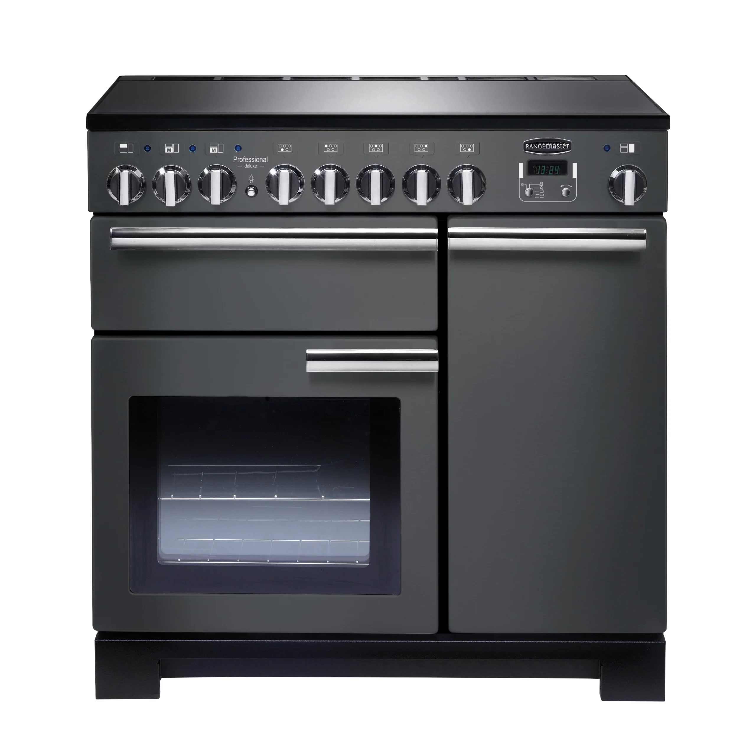 Rangemaster PDL90EISL/C Freestanding Electric Range Cooker With Induction Hob 3 Rangemaster PDL90EISL/C Freestanding Electric Range Cooker With Induction Hob