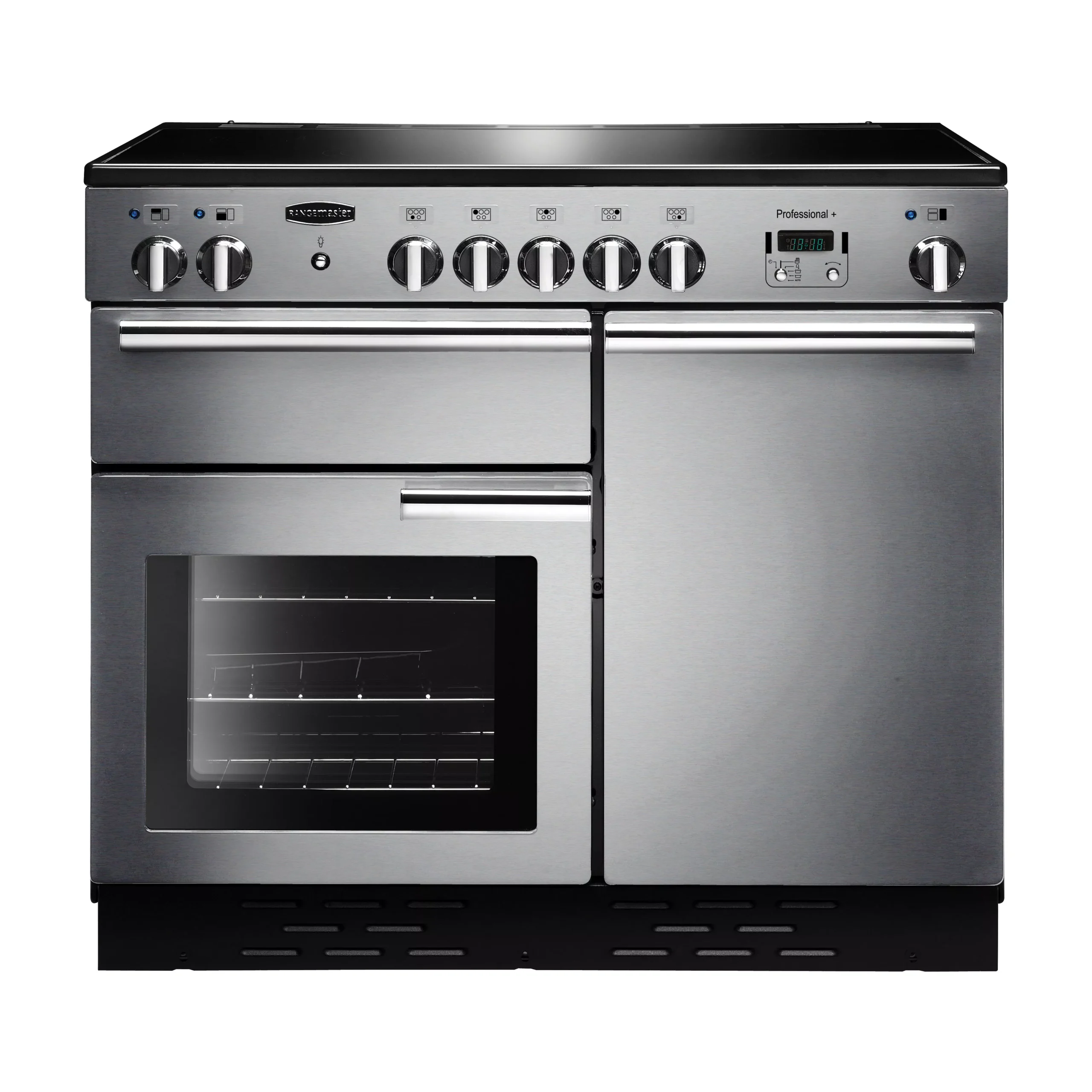 Rangemaster PROP100EISSC Freestanding Electric Range Cooker With Induction Hob - Stainless Steel Effect 3 Rangemaster PROP100EISSC Freestanding Electric Range Cooker With Induction Hob - Stainless Steel Effect