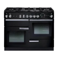 Rangemaster PROP110DFFBL/C Freestanding Electric Range Cooker With Gas Hob