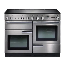Rangemaster PROP110EISSC Freestanding Electric Range Cooker With Induction Hob - Stainless Steel Effect