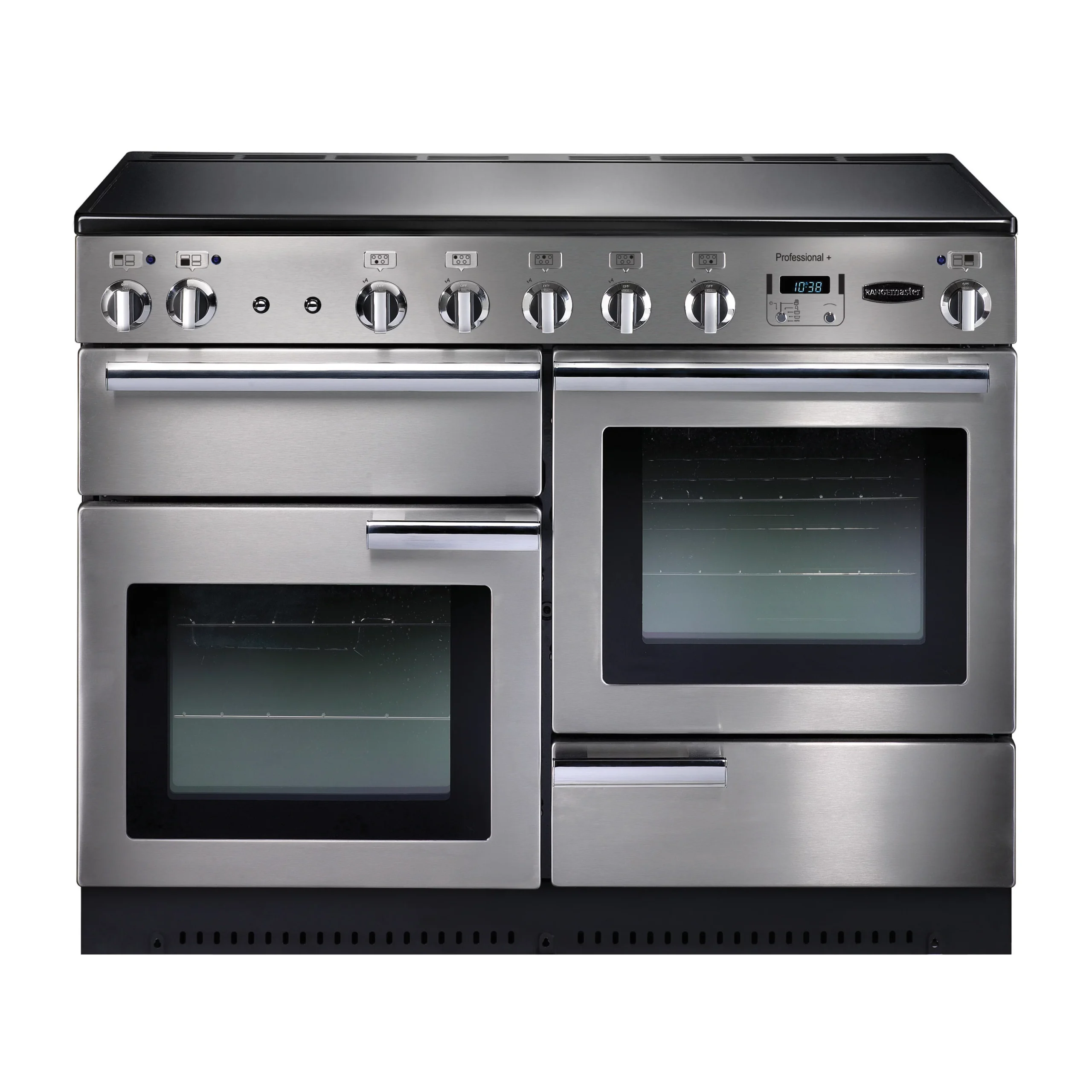 Rangemaster PROP110EISSC Freestanding Electric Range Cooker With Induction Hob - Stainless Steel Effect 3 Rangemaster PROP110EISSC Freestanding Electric Range Cooker With Induction Hob - Stainless Steel Effect