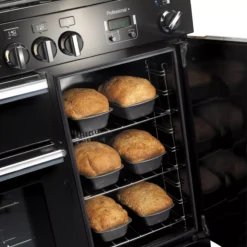 Rangemaster PROP90DFFBL/C Freestanding Electric Range Cooker With Gas Hob -Prime Kitchen rangemaster prop90dffbl c freestanding electric range cooker with gas hob5028683084341 03i bq