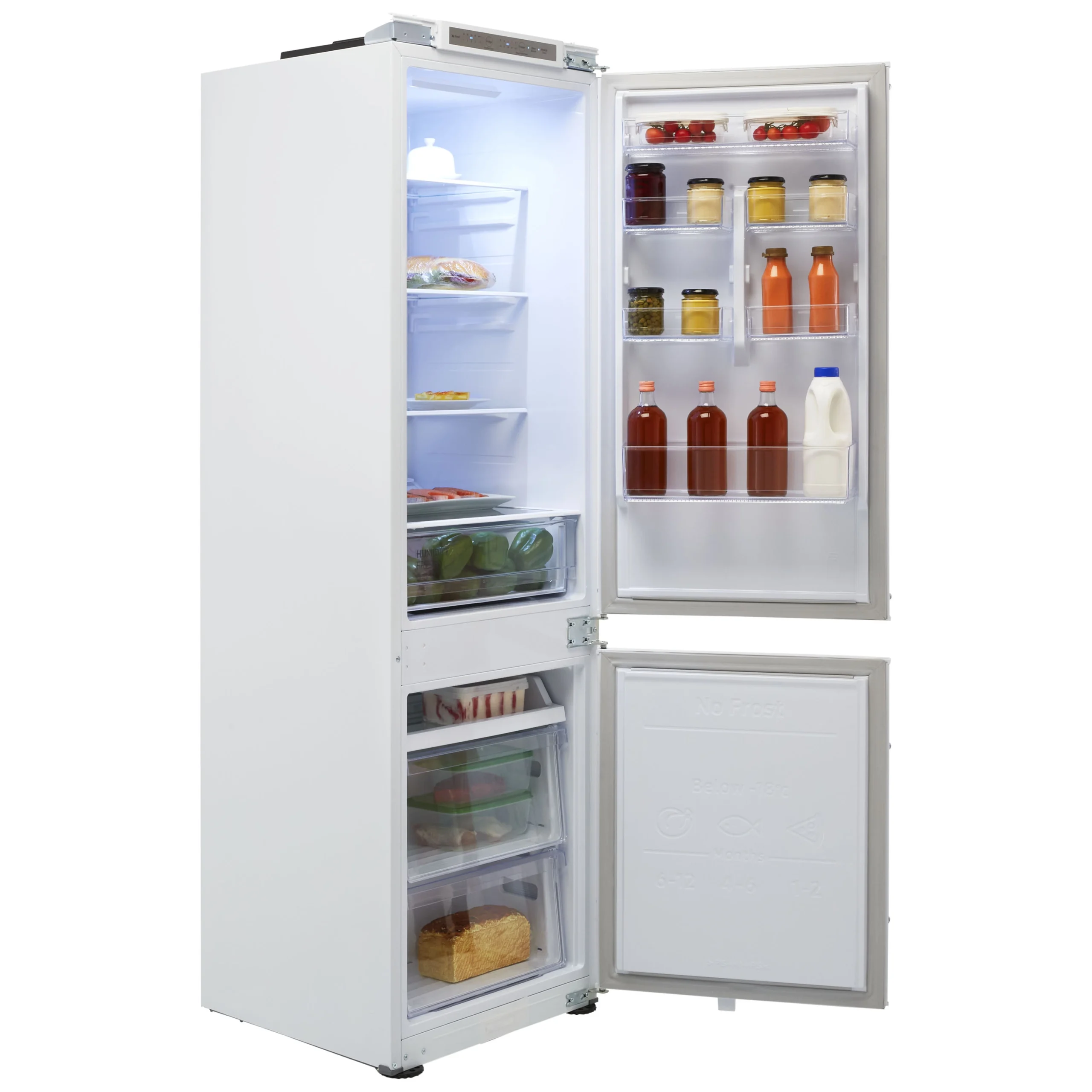 Samsung BRB26600FWW_WH 70:30 Built-in Frost Free Fridge Freezer - White 7 Samsung BRB26600FWW_WH 70:30 Built-in Frost Free Fridge Freezer - White - Image 5