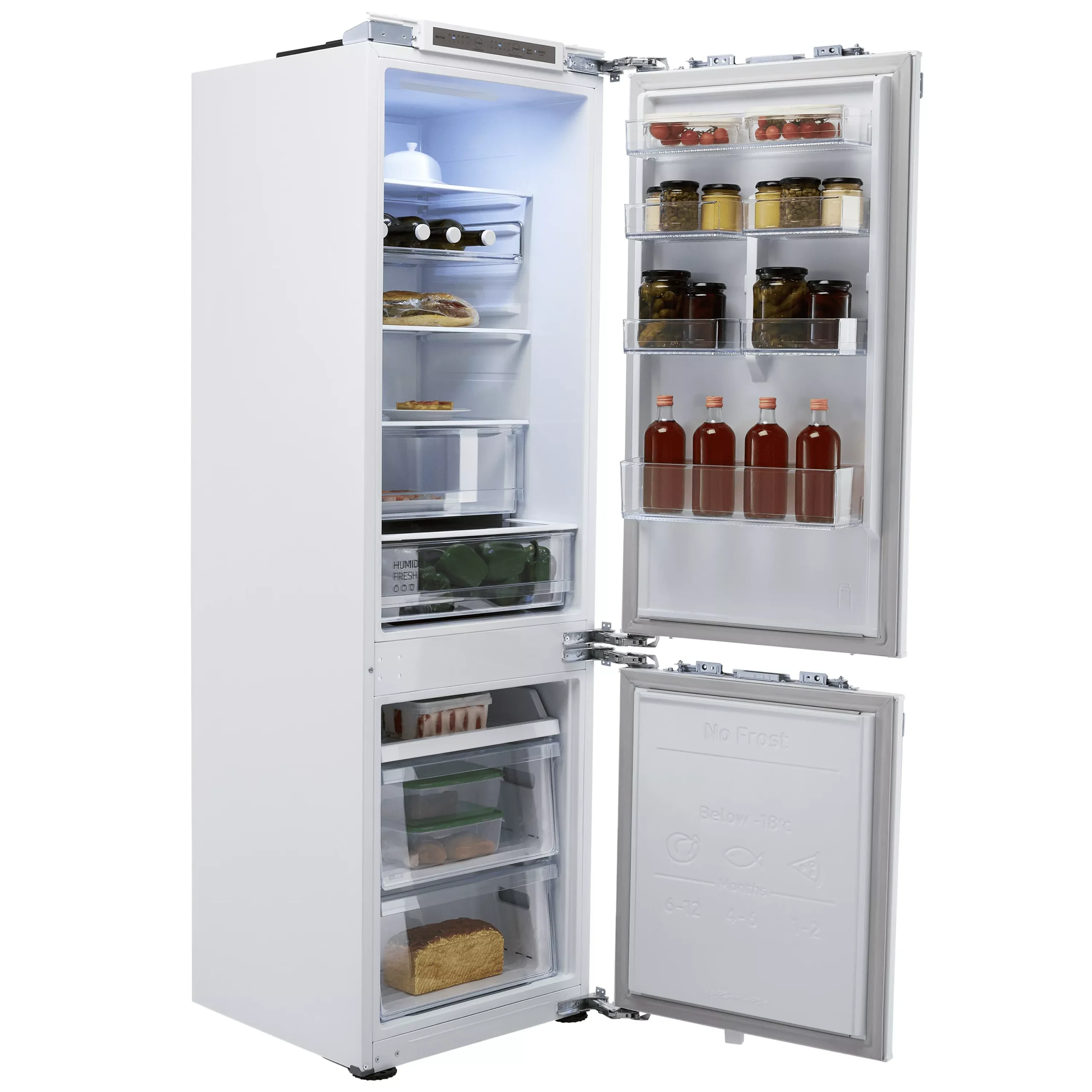 Samsung BRB26615FWW_WH Built-in Frost Free Fridge Freezer - White 5 Samsung BRB26615FWW_WH Built-in Frost Free Fridge Freezer - White - Image 3