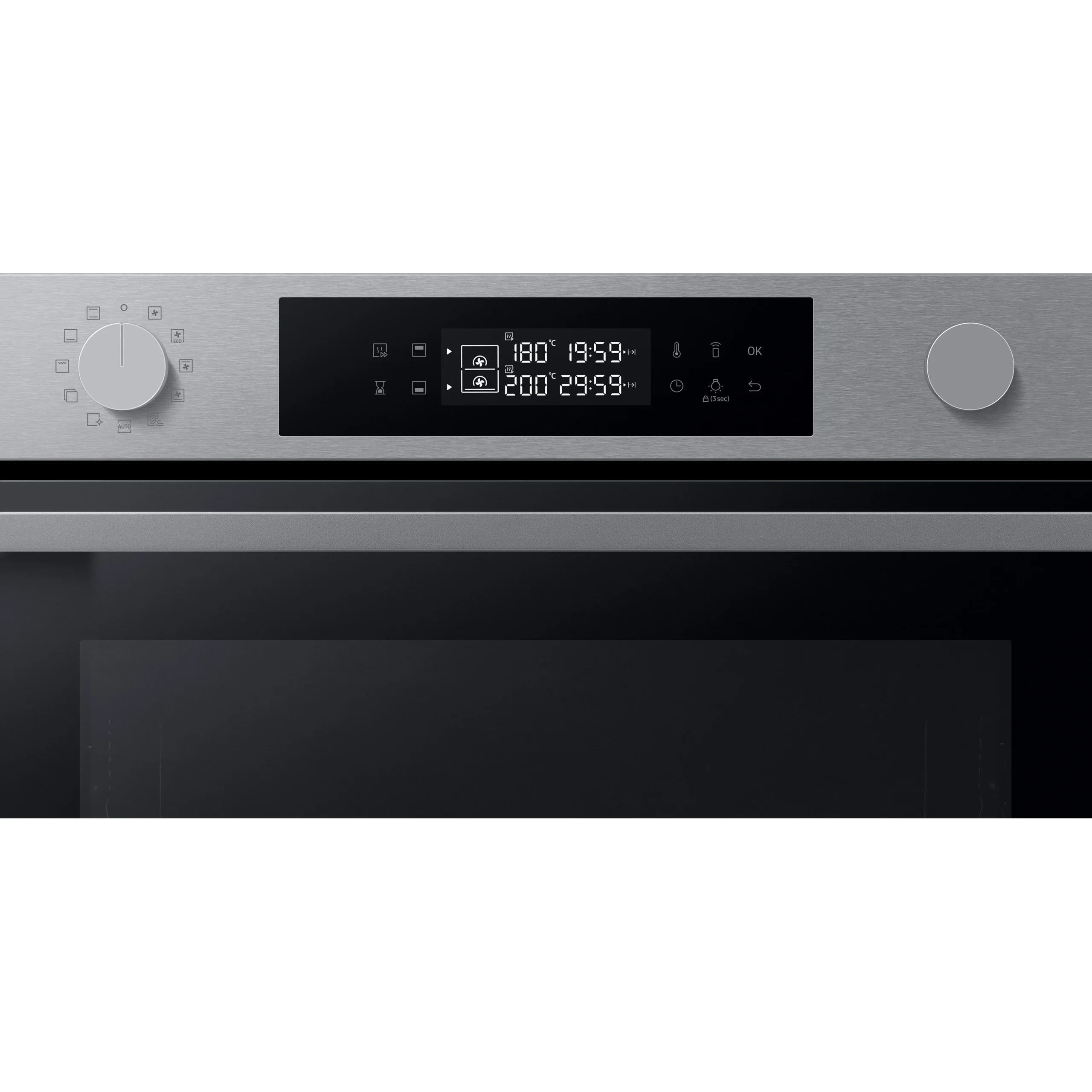 Samsung Dual Cook NV7B4430ZAS_SS Built-in Single Multifunction Oven - Stainless Steel Effect 5 Samsung Dual Cook NV7B4430ZAS_SS Built-in Single Multifunction Oven - Stainless Steel Effect - Image 3