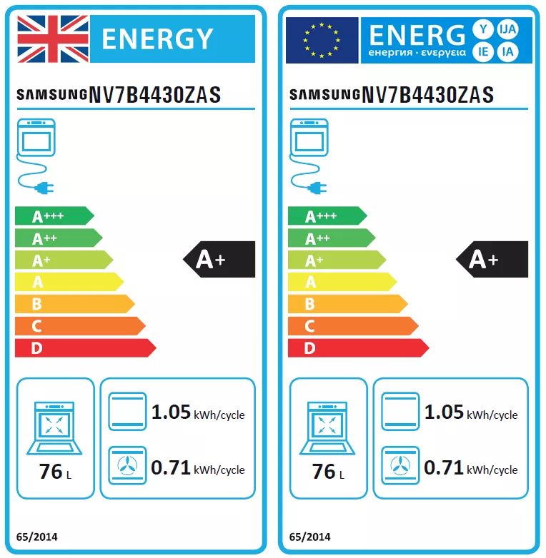 Samsung Dual Cook NV7B4430ZAS_SS Built-in Single Multifunction Oven - Stainless Steel Effect 4 Samsung Dual Cook NV7B4430ZAS_SS Built-in Single Multifunction Oven - Stainless Steel Effect - Image 2