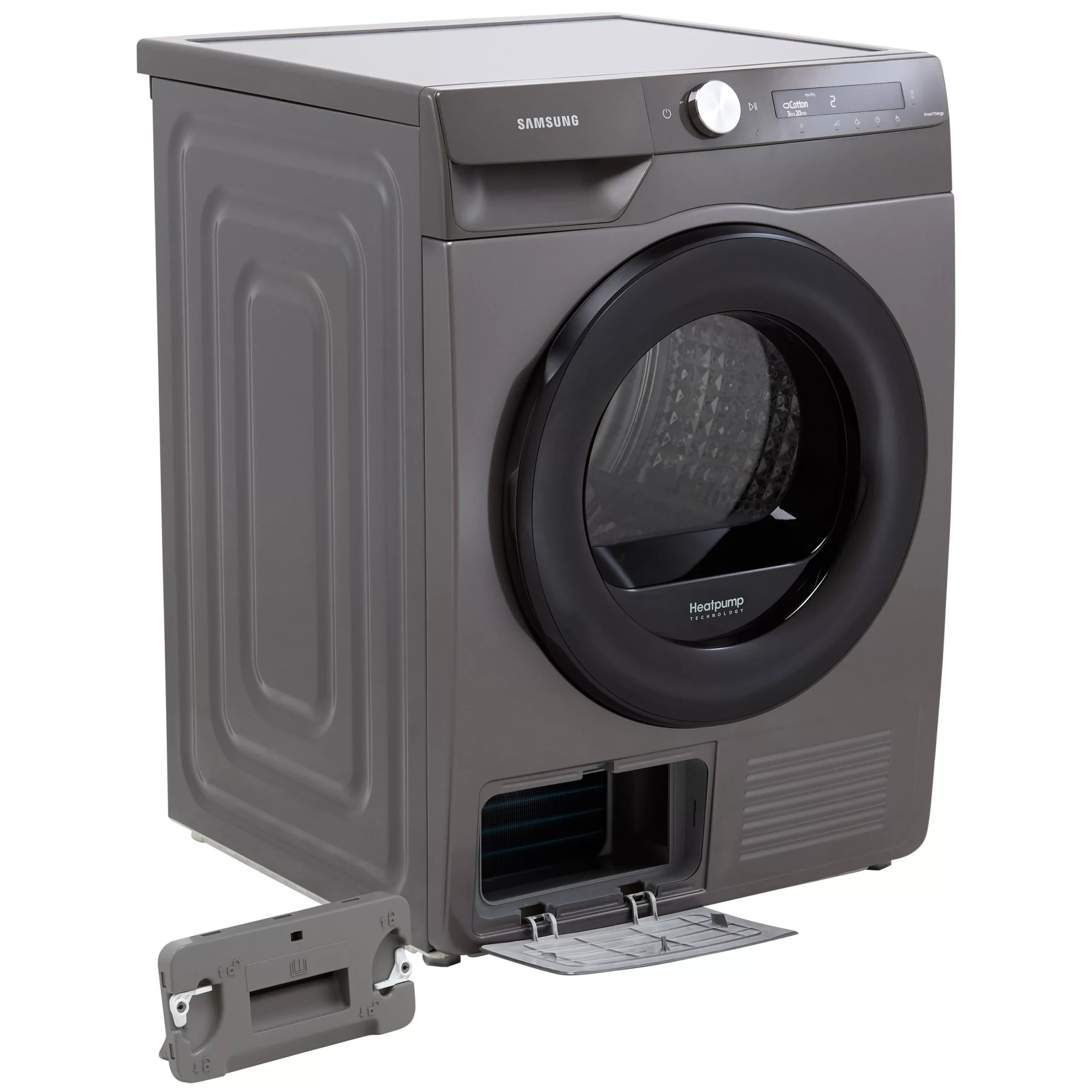 Samsung DV80T5220AN 8kg Freestanding Heat Pump Tumble Dryer - Graphite 4 Samsung DV80T5220AN 8kg Freestanding Heat Pump Tumble Dryer - Graphite - Image 2
