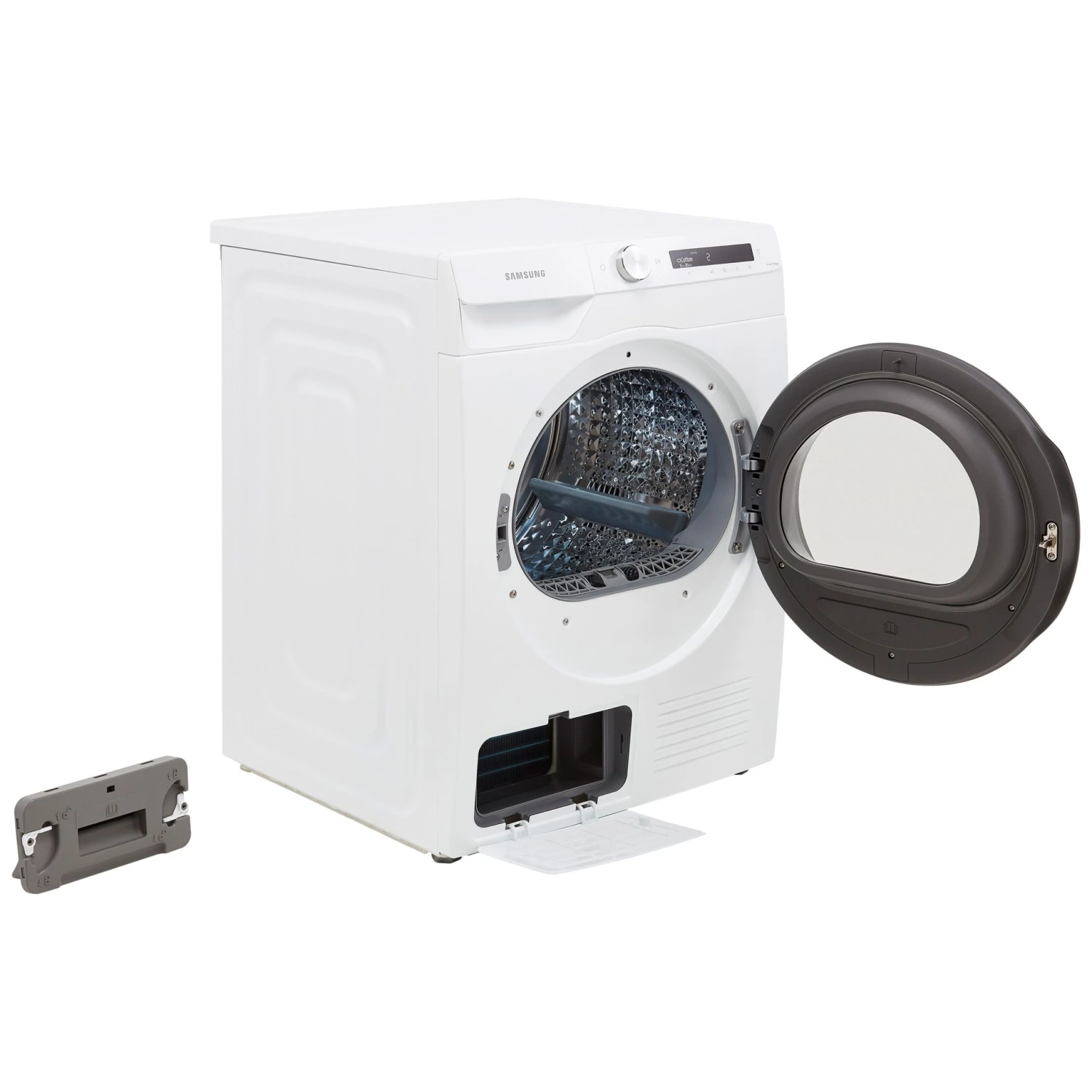 Samsung DV80T5220AW_WH 8kg Freestanding Heat Pump Tumble Dryer - White 7 Samsung DV80T5220AW_WH 8kg Freestanding Heat Pump Tumble Dryer - White - Image 5