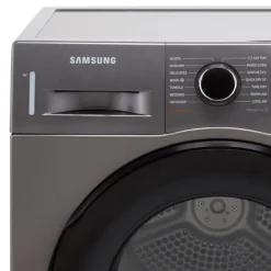 Samsung DV80TA020AX 8kg Freestanding Heat Pump Tumble Dryer - Graphite -Prime Kitchen samsung dv80ta020ax 8kg freestanding heat pump tumble dryer graphite8806090665660 03c bq