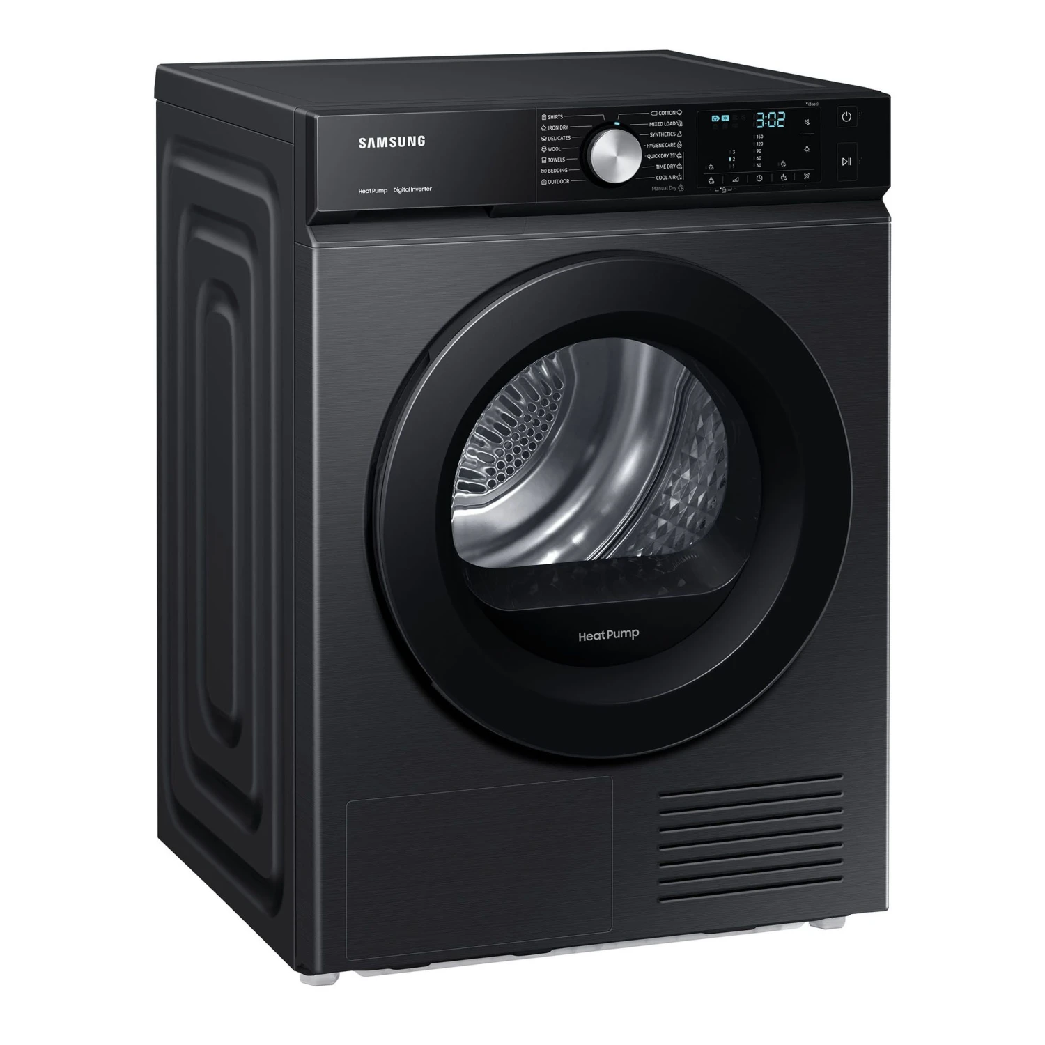 Samsung DV90BBA245AB_BK 9kg Freestanding Heat Pump Tumble Dryer - Black 6 Samsung DV90BBA245AB_BK 9kg Freestanding Heat Pump Tumble Dryer - Black - Image 4