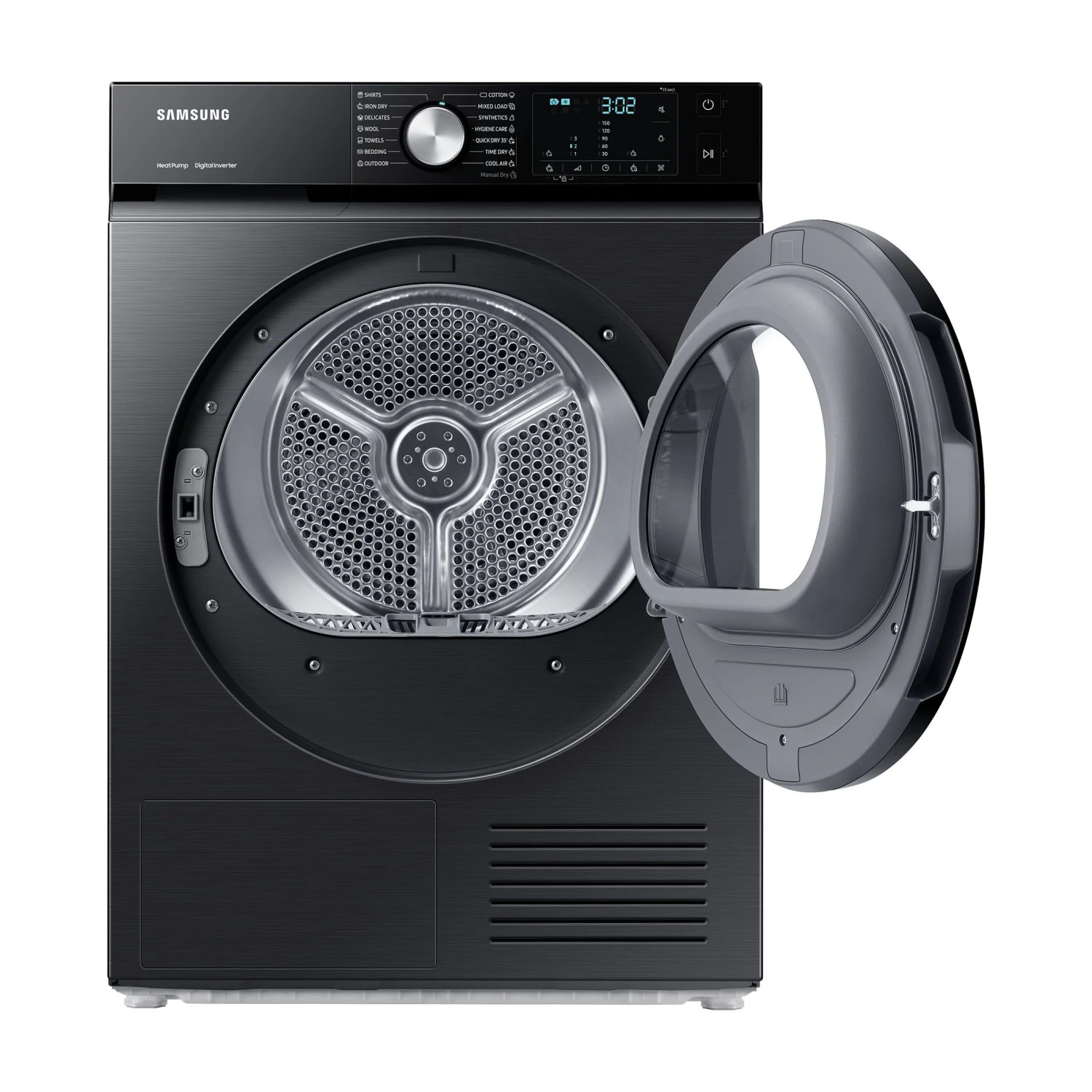 Samsung DV90BBA245AB_BK 9kg Freestanding Heat Pump Tumble Dryer - Black 7 Samsung DV90BBA245AB_BK 9kg Freestanding Heat Pump Tumble Dryer - Black - Image 5
