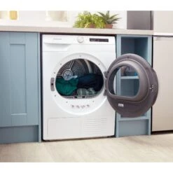 Samsung DV90T5240AW_WH 9kg Freestanding Heat Pump Tumble Dryer - White -Prime Kitchen samsung dv90t5240aw wh 9kg freestanding heat pump tumble dryer white8806090601866 10i bq
