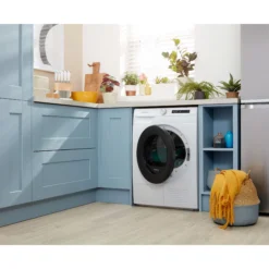 Samsung DV90T5240AW_WH 9kg Freestanding Heat Pump Tumble Dryer - White -Prime Kitchen samsung dv90t5240aw wh 9kg freestanding heat pump tumble dryer white8806090601866 11i bq