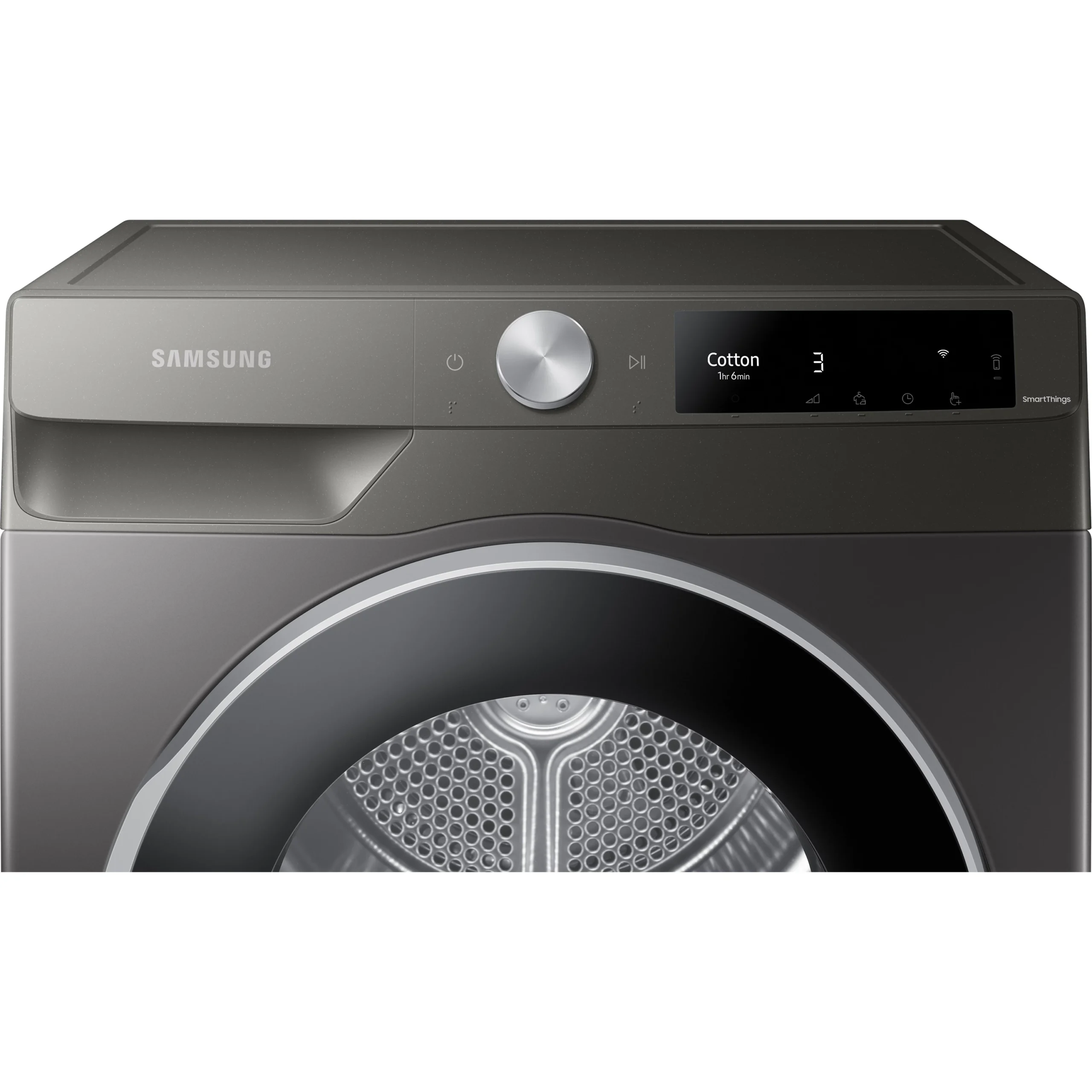 Samsung DV90T6240LN 9kg Freestanding Heat Pump Tumble Dryer - Graphite 9 Samsung DV90T6240LN 9kg Freestanding Heat Pump Tumble Dryer - Graphite - Image 7