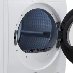 Samsung DV90TA040AE_WH 9kg Freestanding Heat Pump Tumble Dryer - White -Prime Kitchen samsung dv90ta040ae wh 9kg freestanding heat pump tumble dryer white8806090666049 06c bq