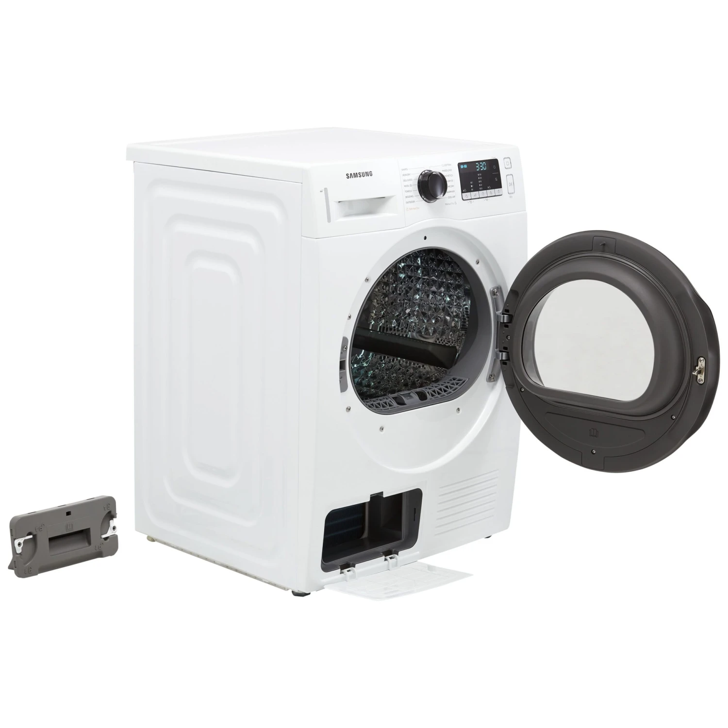 Samsung DV9BTA020AE_WH 9kg Freestanding Heat Pump Tumble Dryer - White 8 Samsung DV9BTA020AE_WH 9kg Freestanding Heat Pump Tumble Dryer - White - Image 6