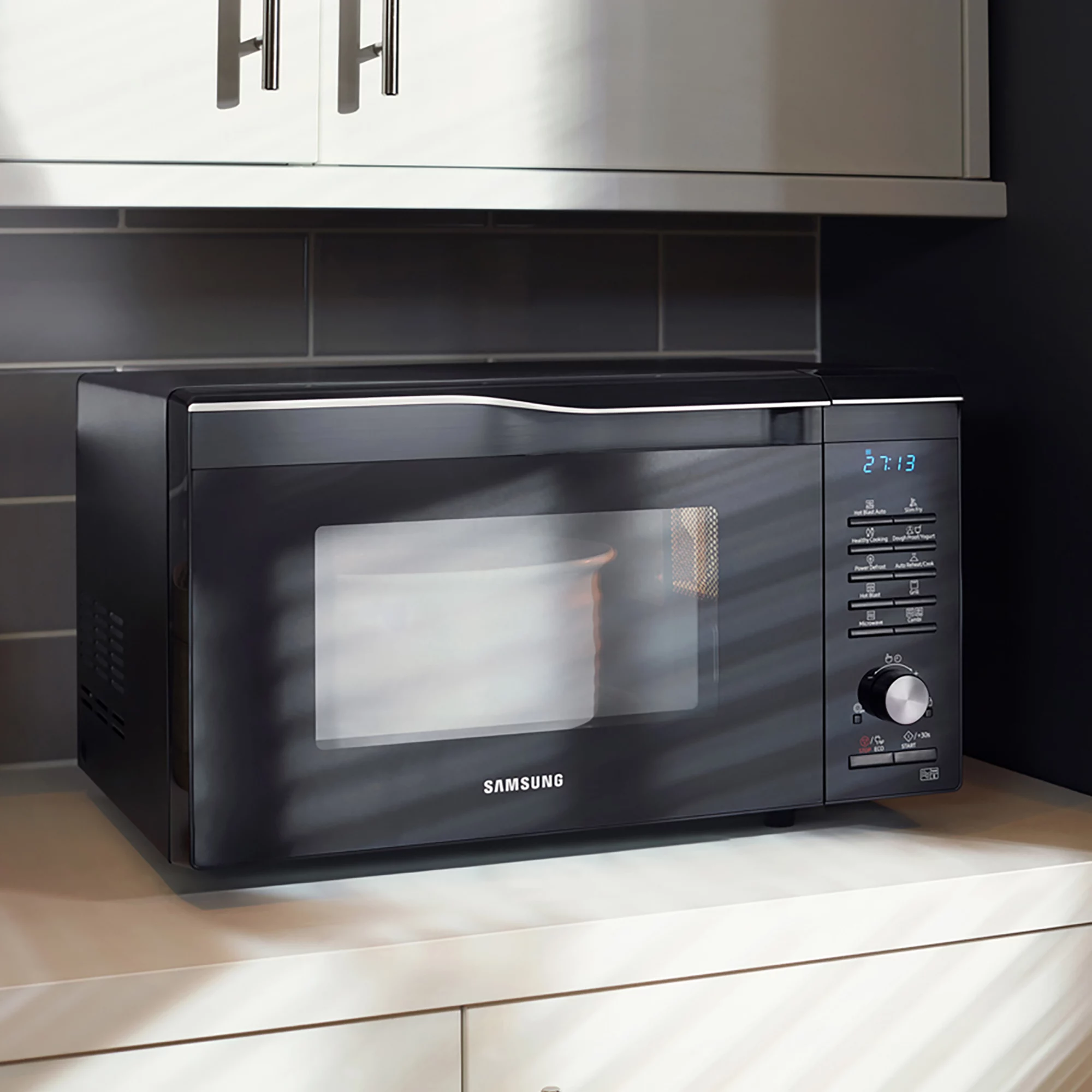 Samsung Easy View MC28M6055CK_BK 28L Freestanding Microwave - Black 10 Samsung Easy View MC28M6055CK_BK 28L Freestanding Microwave - Black - Image 8