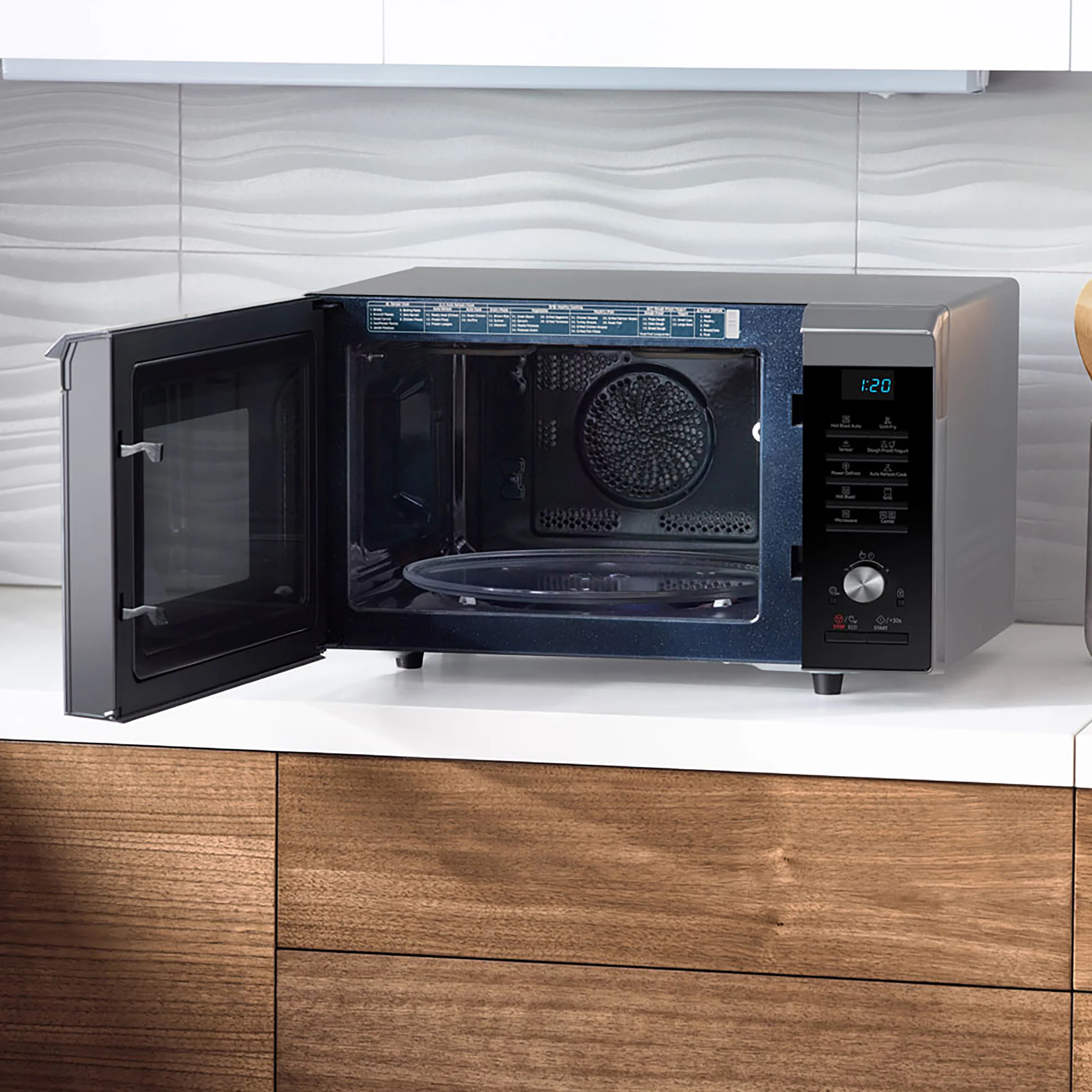 Samsung Easy View MC28M6075CS_SI 28L Freestanding Microwave - Silver Effect 13 Samsung Easy View MC28M6075CS_SI 28L Freestanding Microwave - Silver Effect - Image 11