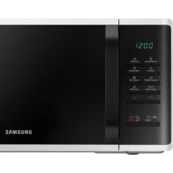 Samsung MS23K3513AW_WH 23L Freestanding Microwave - White -Prime Kitchen samsung ms23k3513aw wh 23l freestanding microwave white8806088219646 02c bq