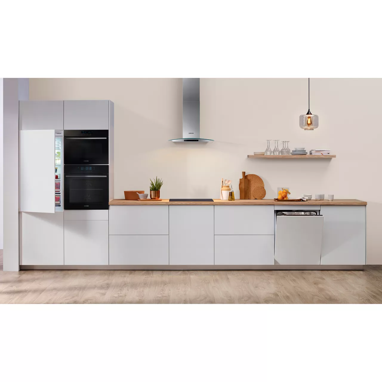 Samsung NK24M5070CS_SS Glass & Metal Chimney Cooker Hood (W)60cm - Stainless Steel Effect 10 Samsung NK24M5070CS_SS Glass & Metal Chimney Cooker Hood (W)60cm - Stainless Steel Effect - Image 8