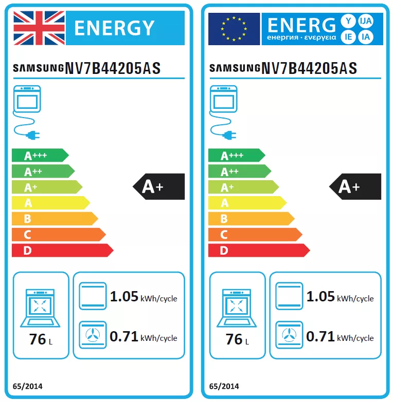 Samsung NV7B44205AS Built-in Single Electric Multifunction Oven - Stainless Steel 13 Samsung NV7B44205AS Built-in Single Electric Multifunction Oven - Stainless Steel - Image 11