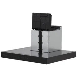 Samsung Prezio NK24M5070BM_BK Glass & Metal Chimney Cooker Hood (W)60cm - Black -Prime Kitchen samsung prezio nk24m5070bm bk glass metal chimney cooker hood w 60cm black8806088746272 05c bq