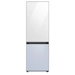 Samsung RB34A6B2E3S_WHB Freestanding Frost Free Fridge Freezer - Blue & White