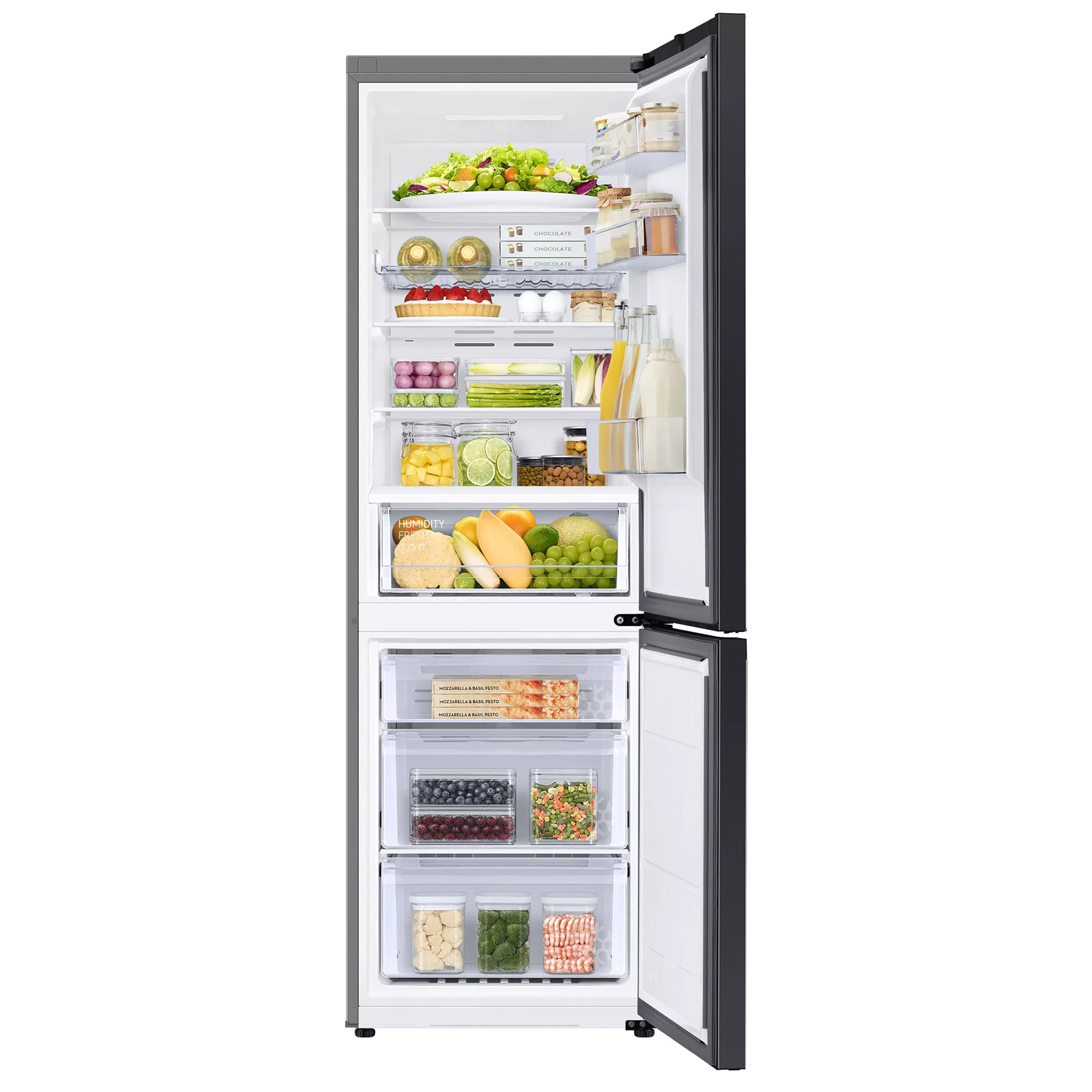 Samsung RB34A6B2E3S_WHB Freestanding Frost Free Fridge Freezer - Blue & White 6 Samsung RB34A6B2E3S_WHB Freestanding Frost Free Fridge Freezer - Blue & White - Image 4