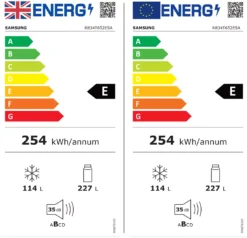 Samsung RB34T652ESA 70:30 Freestanding Frost Free Fridge Freezer - Stainless Steel Effect -Prime Kitchen samsung rb34t652esa 70 30 freestanding frost free fridge freezer stainless steel effect8806090561481 EUP EN