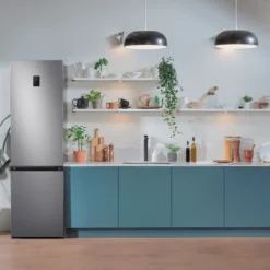 Samsung RB36T672CSA_SI Freestanding Frost Free Fridge Freezer - Stainless Steel Effect -Prime Kitchen samsung rb36t672csa si freestanding frost free fridge freezer stainless steel effect8806090546808 06i bq