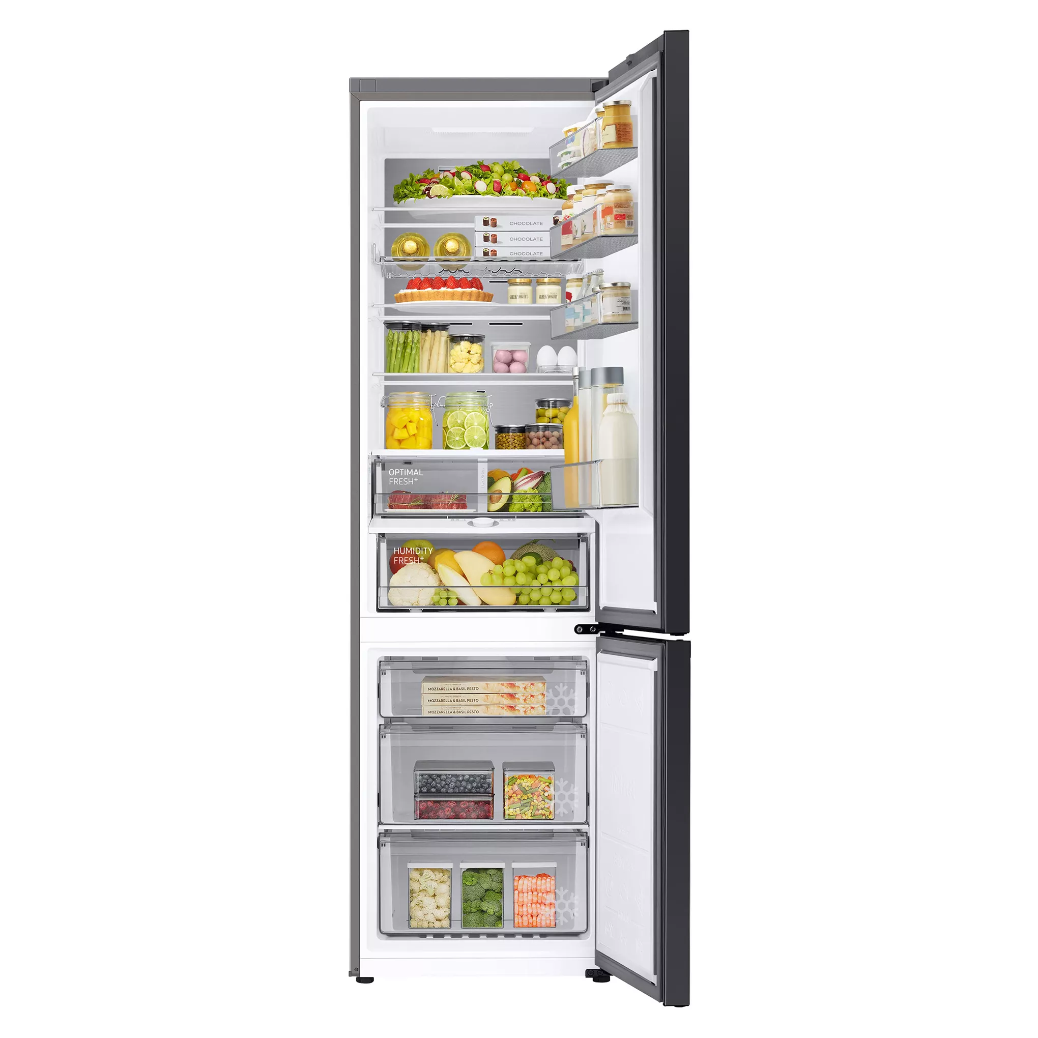 Samsung RB38A7B5312_CWH Freestanding Frost Free Fridge Freezer - Clean White 5 Samsung RB38A7B5312_CWH Freestanding Frost Free Fridge Freezer - Clean White - Image 3