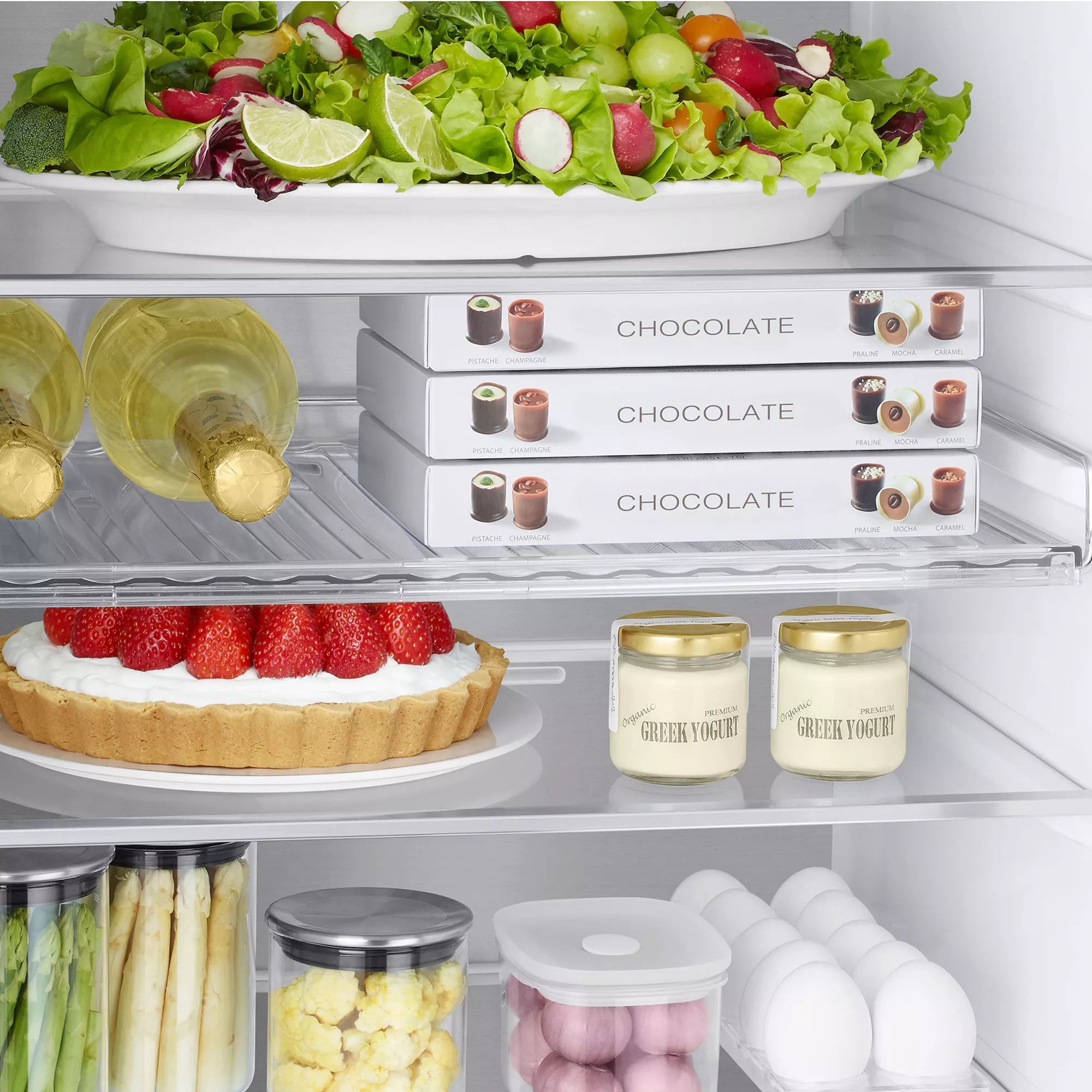 Samsung RB38A7B5312_CWH Freestanding Frost Free Fridge Freezer - Clean White 8 Samsung RB38A7B5312_CWH Freestanding Frost Free Fridge Freezer - Clean White - Image 6