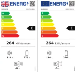 Samsung RB38T602ESA_SI Freestanding Fridge Freezer - Silver Effect -Prime Kitchen samsung rb38t602esa si freestanding fridge freezer silver effect8806094264043 EUP EN