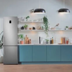 Samsung RB38T665DSA_SI Freestanding Frost Free Fridge Freezer - Stainless Steel Effect -Prime Kitchen samsung rb38t665dsa si freestanding frost free fridge freezer stainless steel effect8806090546815 10i bq