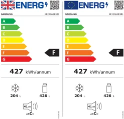Samsung RF23R62E3B1_BSS 70:30 American Style Freestanding Fridge Freezer - Black_stainless_steel -Prime Kitchen samsung rf23r62e3b1 bss 70 30 american style freestanding fridge freezer black stainless steel8806090712272 EUP EN