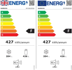 Samsung RF23R62E3SR_SS 70:30 American Style Freestanding Fridge Freezer - Silver -Prime Kitchen samsung rf23r62e3sr ss 70 30 american style freestanding fridge freezer silver8806090709203 EUP EN