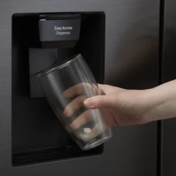 Samsung RF50A5202B1_BSS 70:30 American Style Freestanding Fridge Freezer - Black_stainless_steel -Prime Kitchen samsung rf50a5202b1 bss 70 30 american style freestanding fridge freezer black stainless steel8806090838385 02c bq