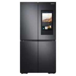 Samsung RF65A977FB1_BSS American Style Freestanding Fridge Freezer - Black Stainless Steel Effect