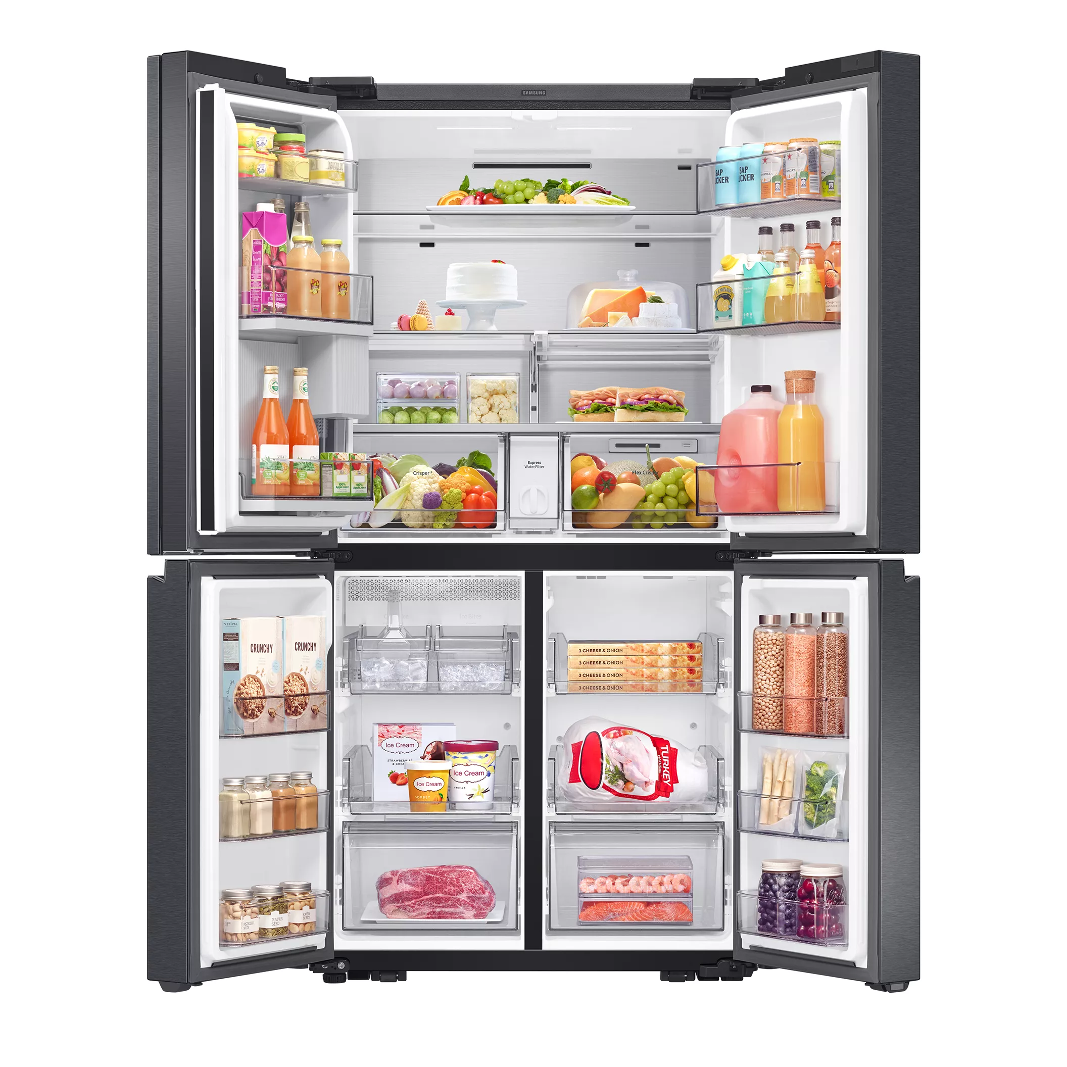 Samsung RF65A977FB1_BSS American Style Freestanding Fridge Freezer - Black Stainless Steel Effect 9 Samsung RF65A977FB1_BSS American Style Freestanding Fridge Freezer - Black Stainless Steel Effect - Image 7