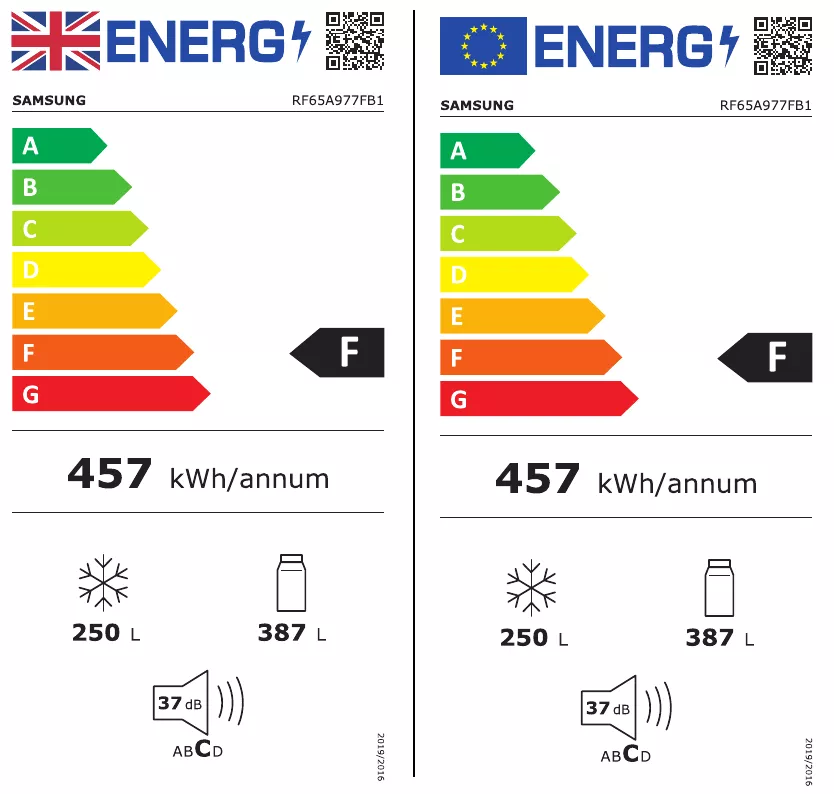 Samsung RF65A977FB1_BSS American Style Freestanding Fridge Freezer - Black Stainless Steel Effect 4 Samsung RF65A977FB1_BSS American Style Freestanding Fridge Freezer - Black Stainless Steel Effect - Image 2