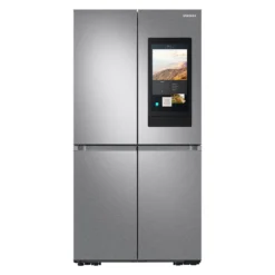 Samsung RF65A977FSR_RS American Style Freestanding Fridge Freezer - Stainless Steel Effect